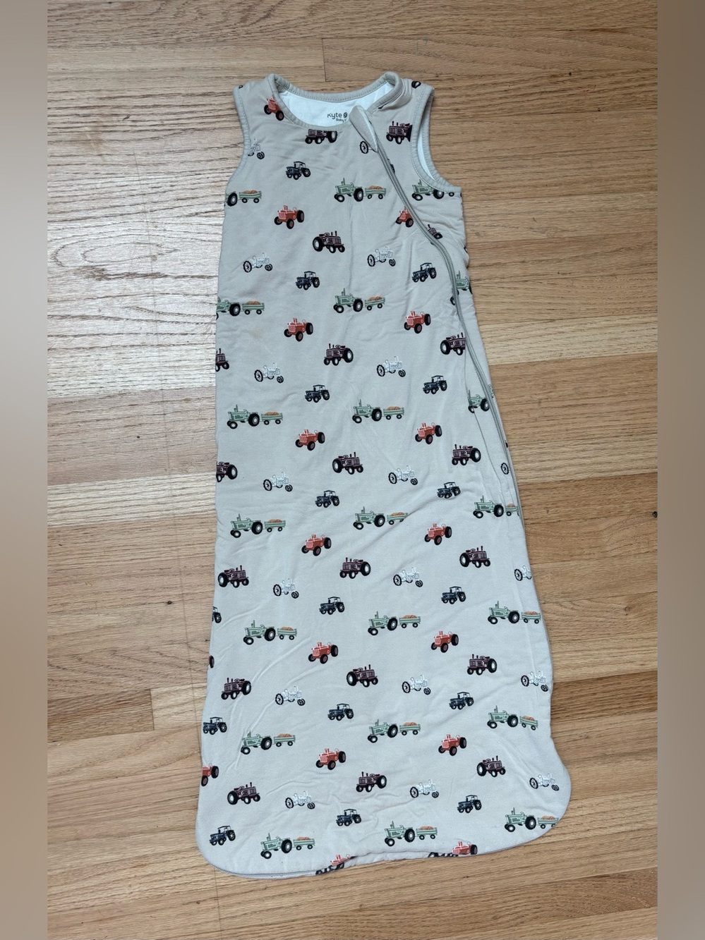 Kyte baby sleep sack toddler l large tog 1.0 trucks bamboo 2T